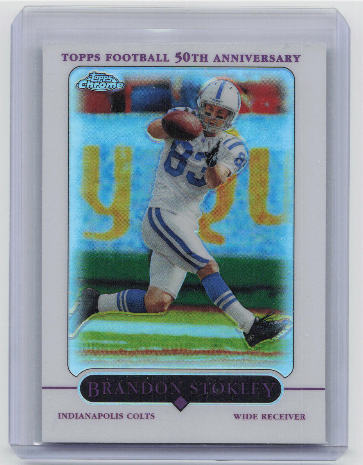 2005 Topps Chrome #88 Brandon Stokley Refractors