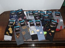New Men's Fashion Socks 6-12 Novelty Designs Food Pets Hunting Space Ship