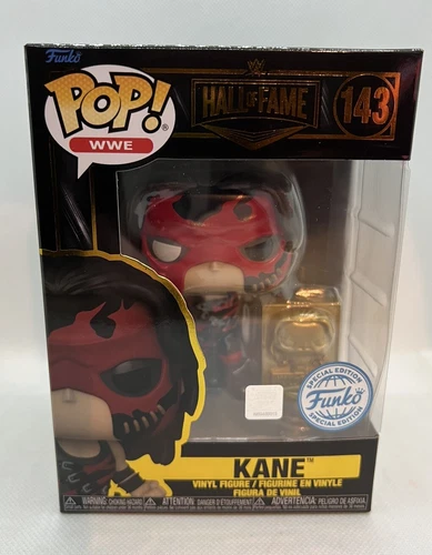 Funko Pop! Vinyl WWE Kane 143 Hall of Fame Special Edition In Hand UK RARE