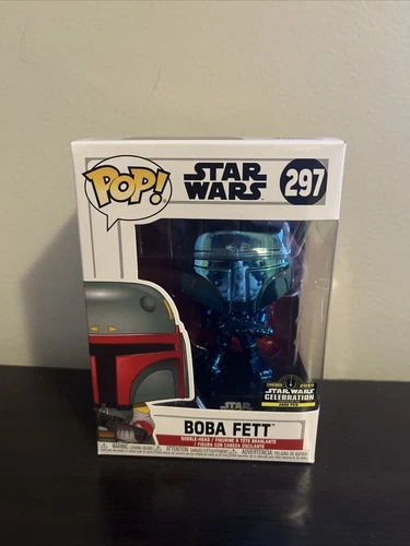 Funko Pop! Vinyl: Star Wars - Boba Fett (Blue/Chrome) - Star Wars Celebration...