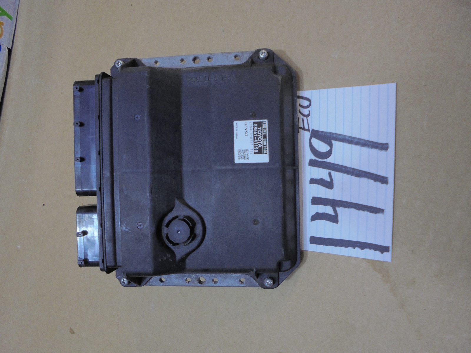 12 13 Toyota Prius #1449 Engine Computer ECM ECU 89661-47190