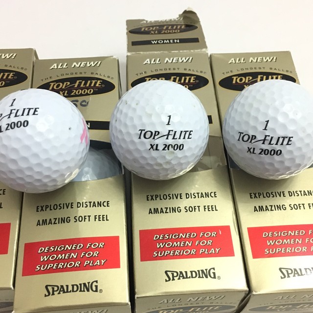 Spalding Top Flite XL 2000 Women’s Long Explosive Distance Golf Balls