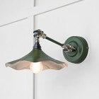 From The Anvil 49724SH Smooth Nickel Flora Wall Light in Heath
