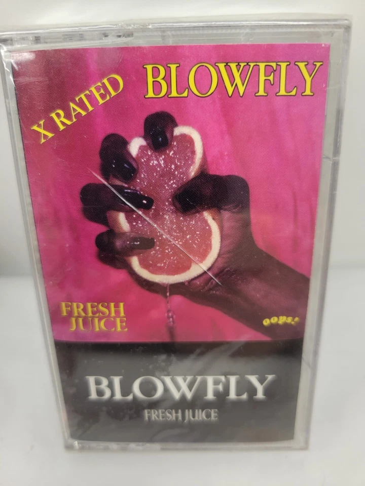 2 Blowfly SEALED Cassette Tape The Twisted World of Blowfly & Fresh Juice X-Rate - Image 4 of 4