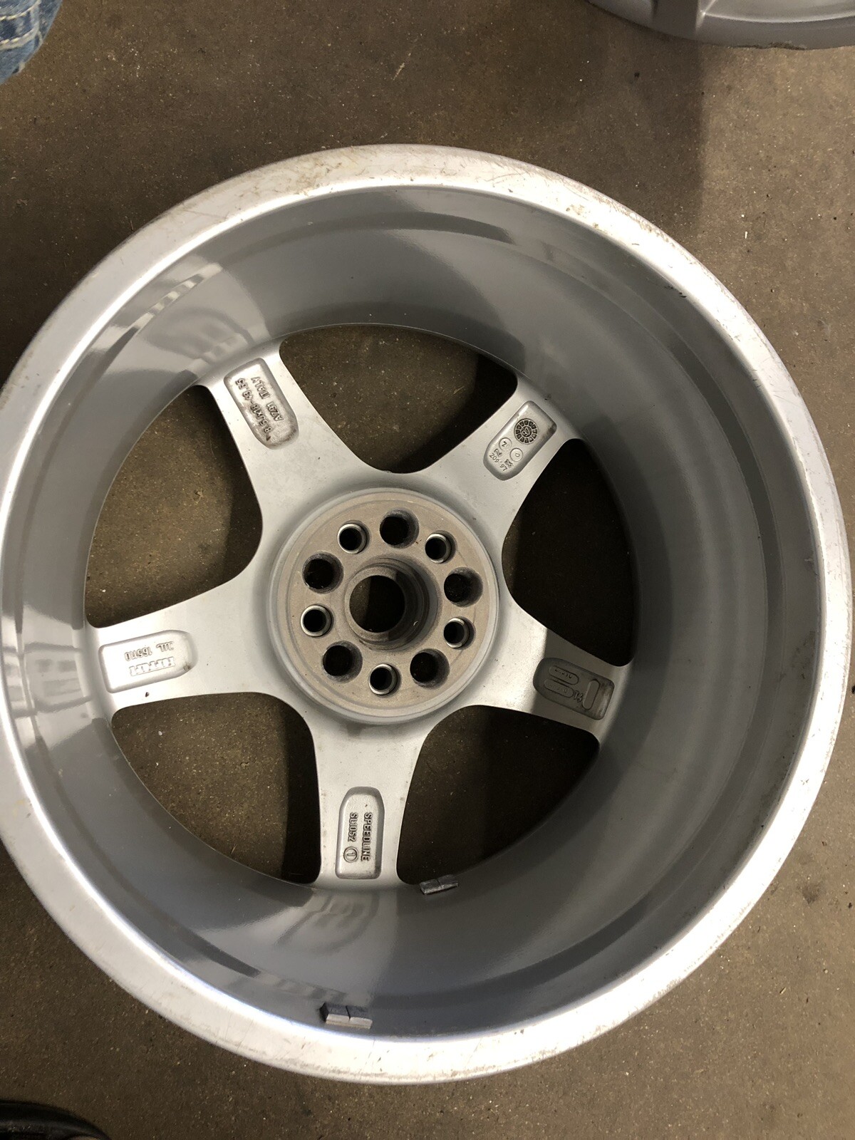 Genuine Factory Ferrari Speedline 10.5x18 Rear 8.5x18 Front WHEEL 165110 165112