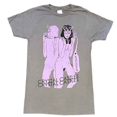 Crystal Castles Affection EP Sand Color Unisex T-shirt Size S-5XL