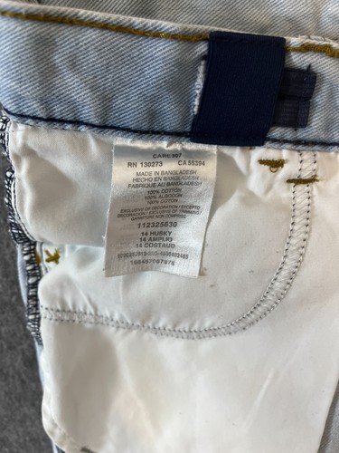 Girls Size 14 Wrangler Patchwork Denim Skirt Summer Retro - Picture 3 of 6