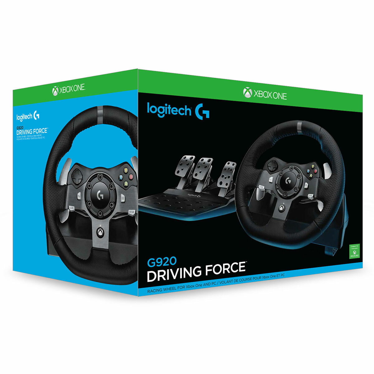 Logitech G920 Driving Force Racing Wheel For Xbox Series X, S Xbox One PC