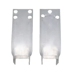 Set of 2 Bumper Face Bar Brackets Retainer Mounting Braces Fit MB Mercedes Pair