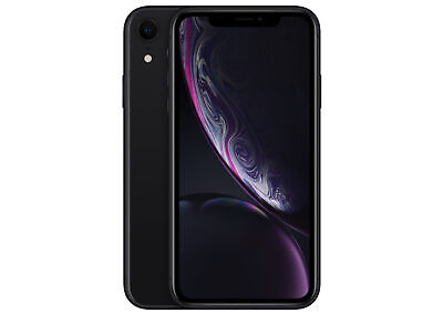 Apple iPhone XR 128GB Black Unlocked Very Good Condition 190198776525