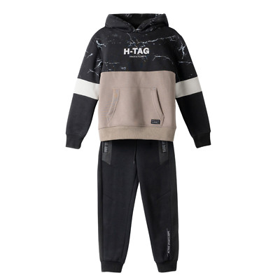 Hashtag for Boys Kinder Jungen Sweat Set Sweatshirt Hose Sport Freizeit Modern