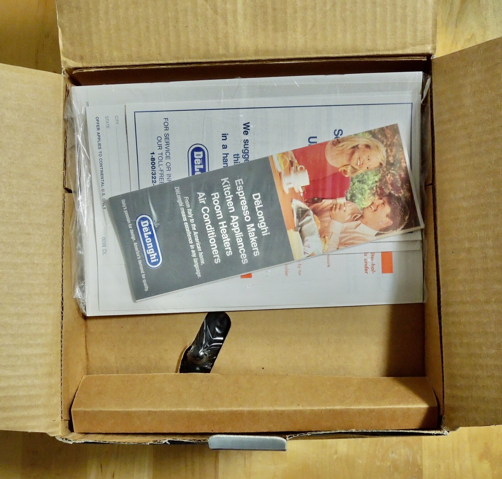 Brand New 1990s DeLonghi CAFFE SIENA Espresso/Cappuccino Maker  Model BAR-9IU