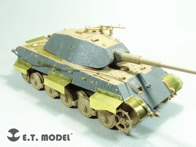 1/35 ET Models - E35-273 King Tiger Porsche Turret Etching Parts for Meng Model