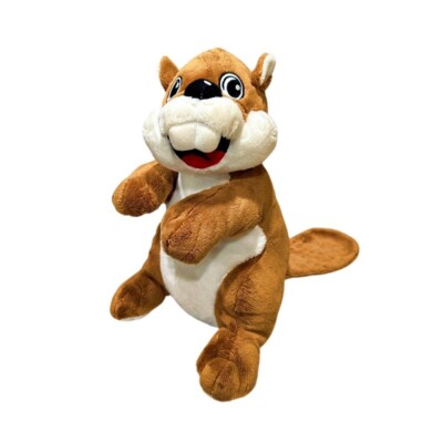 Bucees Bucky Beaver Plush Promo Toy JAAG 10 Inch Stuffed Animal NO SHIRT or HAT