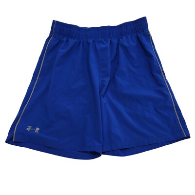 Under Armour Sport Shorts Taschen Blau Kordelzug UK Herren L W34 EU 54 E984