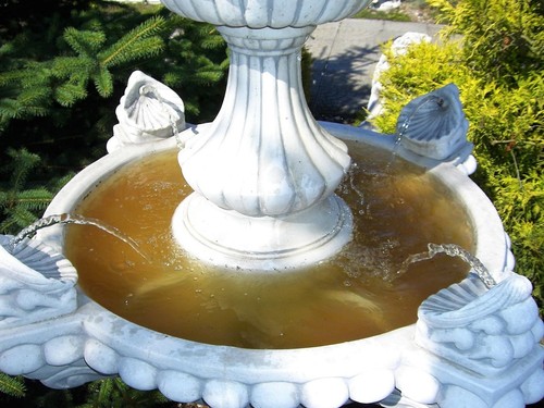 Springbrunnen Gartenbrunnen Zierbrunnen Fontäne Wasserspiele Terrassenmöbel - Bild 5 von 11