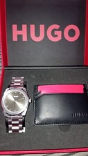 Image of Hugo Watch & Card Wallet Set