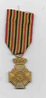 Belgium WW1 Military Decoration Loyal Service 2 Class Cross  Medal