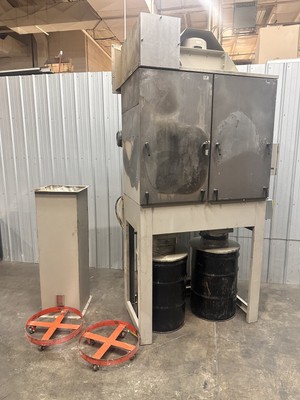 AAF 7.5Hp Dry Dust Collector Air Pulsed 18 Cartridge 460V