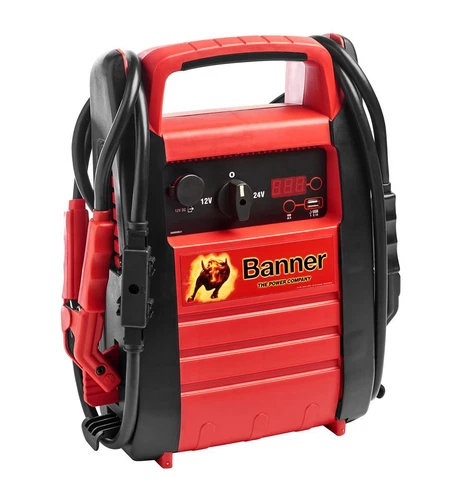 Banner PB12/24 Power Booster Starthilfegerät 12V 24V Starthilfe 4.600/2.300 A