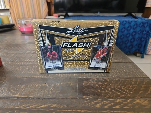 2018 Leaf Flash Baseball Hobby Box Factory Sealed 6 Autograph Per Box Ohtani RC - Picture 9 of 9