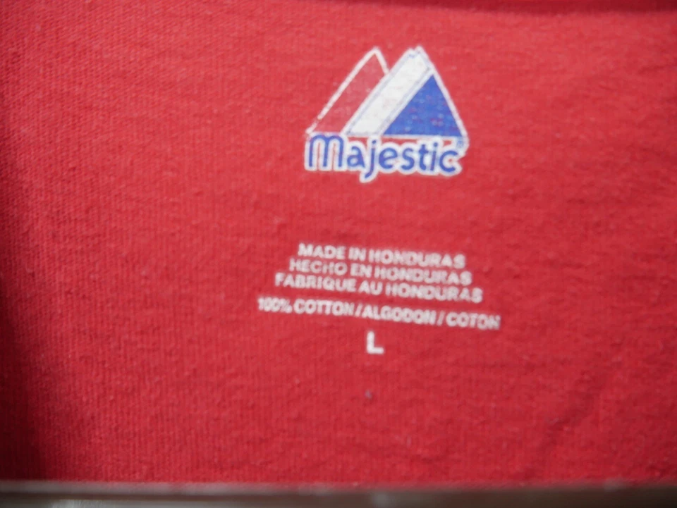 Camiseta Majestic St. Louis Cardinals MLB para hombre talla grande roja MLB béisbol 2008 Foto 4 de 4