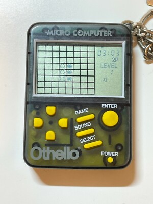 LCD Micro Computer Othello Vintage Handheld Electronic Board Game