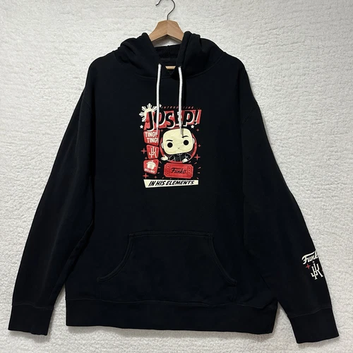 Funko Pop Josep! Stand-Up Comedy Jo Koy Black Pullover Hooded Jacket Size 3XL - product listing photo