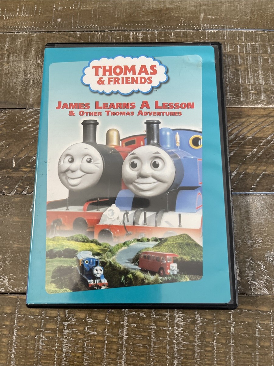 Thomas And Friends James Learns A Lesson DVD Thomas And Friends James Learns A Lesson DVD