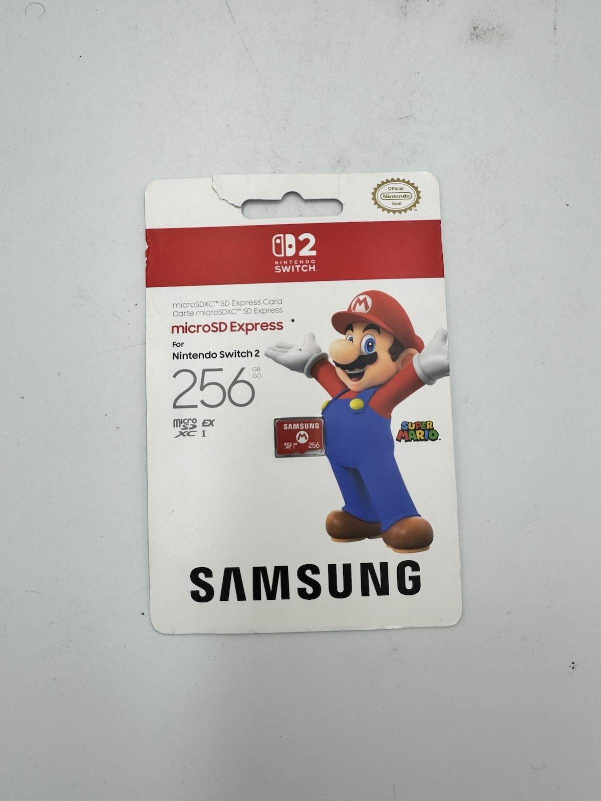 SAMSUNG MICROSD EXPRESS CARD FOR NINTENDO SWITCH 2