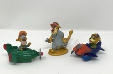 Vintage Disney TaleSpin McDonald  s Happy Meal Toy Lot - Baloo, Kit, Wildcat Plan
