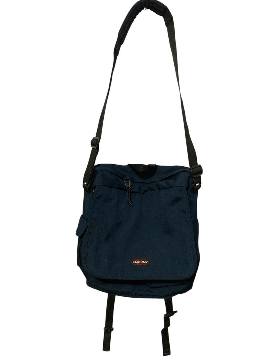 Eastpak Y2K Vintage Shoulder Bag Messenger Waterproof Navy Blue