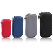 Mobile Phone Case Neoprene Bag With Hanging Neck MobilePhone Bag Earphone Bag UK