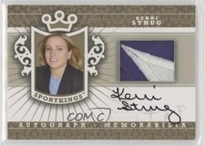 2013 Sportkings Series F Auto Memorabilia Gold Kerri Strug #AM-KST3 Auto 2y5