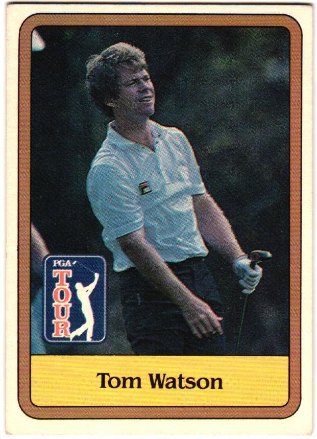 1981 Donruss Tom Watson #1 (B) NM