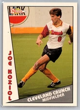 Joe Koziol 1991-92 Pacific MSL Pro Soccer Hi Gloss Cleveland Crunch 149