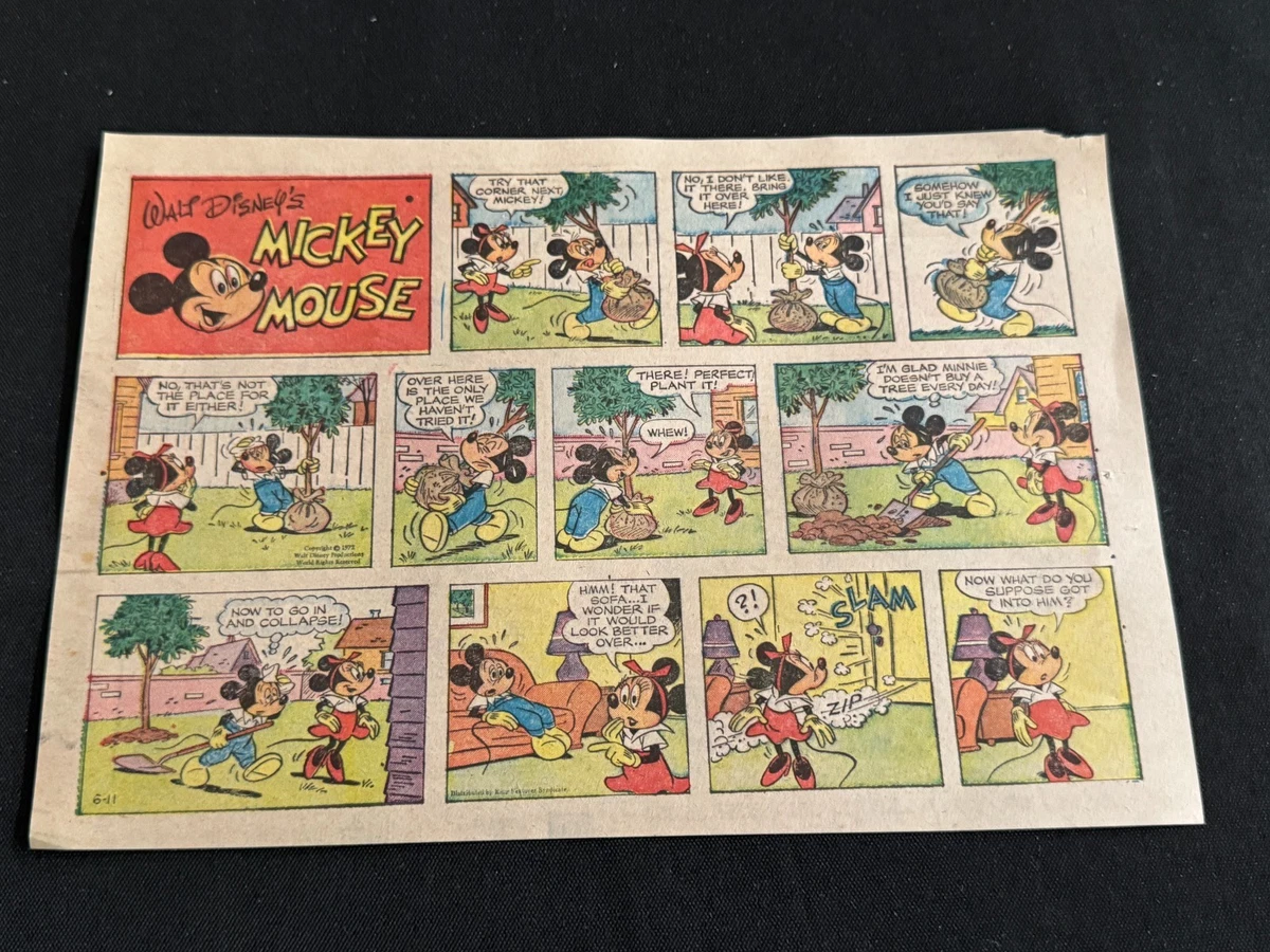 Las mejores ofertas en Mickey Mouse Disney cómics con vintage | eBay