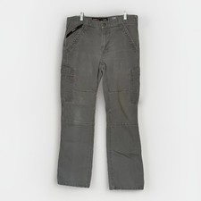 Ariat FR M5 Straight Leg Work Jeans Men's 32x32 Gray Denim Ranch Jobsite