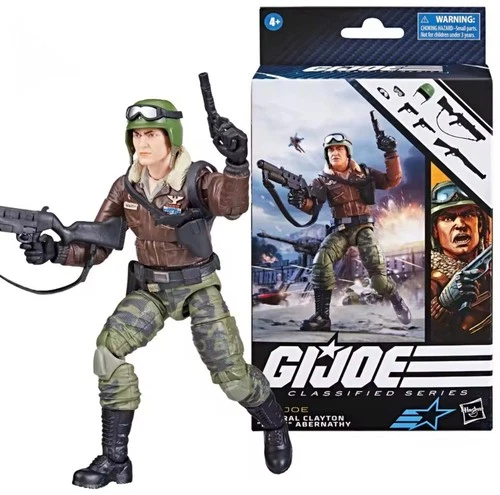 G.I. JOE CLASSIFIED SERIES GENERAL CLAYTON "HAWK" ABERNATHY, 103 6"ACTION FIGRE