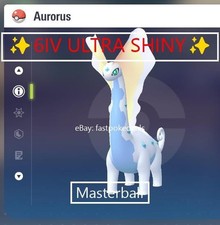 Pokemon Legends ZA ✨ 6IV Shiny Alpha Aurorus✨Fast 🚀Masterball Held