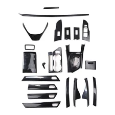 For Toyota Corolla 2014-2017 ABS Carbon Fiber Interior Accessories Trims Sticker