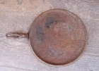 Antique Cast Iron Skillet Griddle, Favorite Piqua Ware, Wagner No. 10