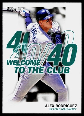 2023 Topps - Alex Rodriguez #WC-4 - Welcome to the Club Black