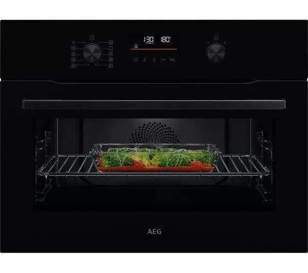 AEG OK6NK40K Built In Combination Microwave Oven in Black