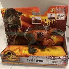 Jurassic World Dominion Extreme Damage Pyroraptor Dinosaur Walmart Exclusive-New