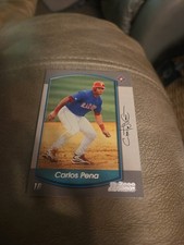 2000 Bowman Carlos Pena #195 Texas Rangers Baseball RC Prospect
