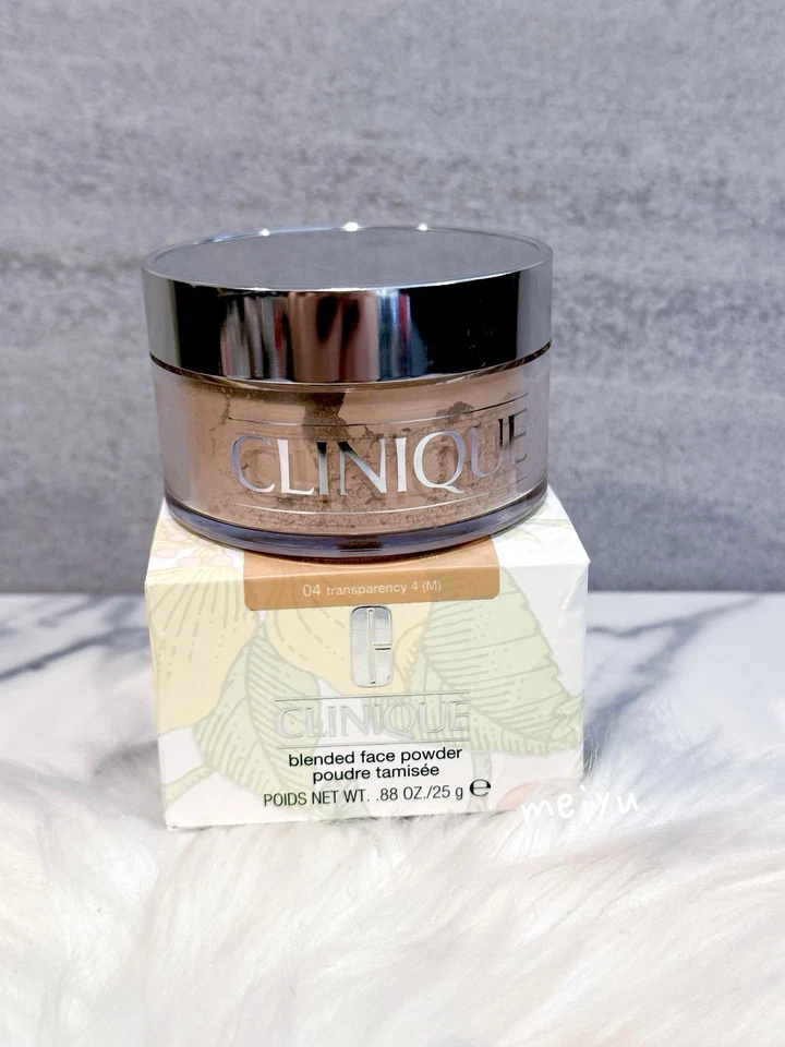 ~04 Transparency 4 (M)~, Clinique Blended Face Powder, 0.88oz/25g, New In Box - Image 4 of 4