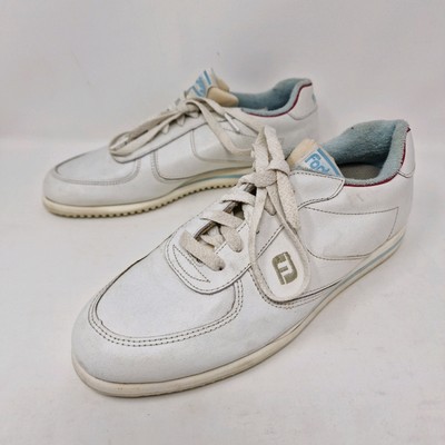 Golfschuhe Foot Joy Soft Joy Damen weiß Leder Größe UK 5