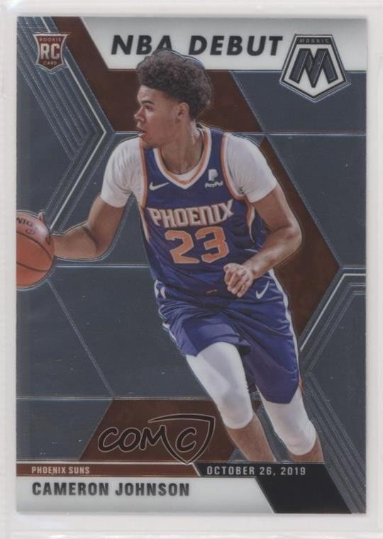 2019-20 Panini Mosaic NBA Debut Cameron Johnson #265 Rookie RC 0l1