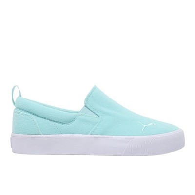 PUMA Bari Comfort Slip On  Womens Blue Sneakers Casual Shoes 39378506
